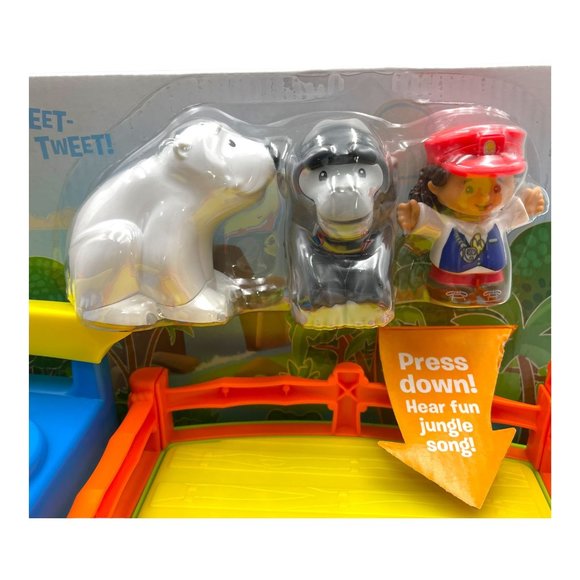 Fisher Price Little People Choo Choo Zoo Train Set Toys Educational Toy SEALED - Picture 8 of 8